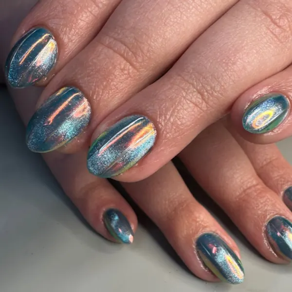 Silver chrome tips