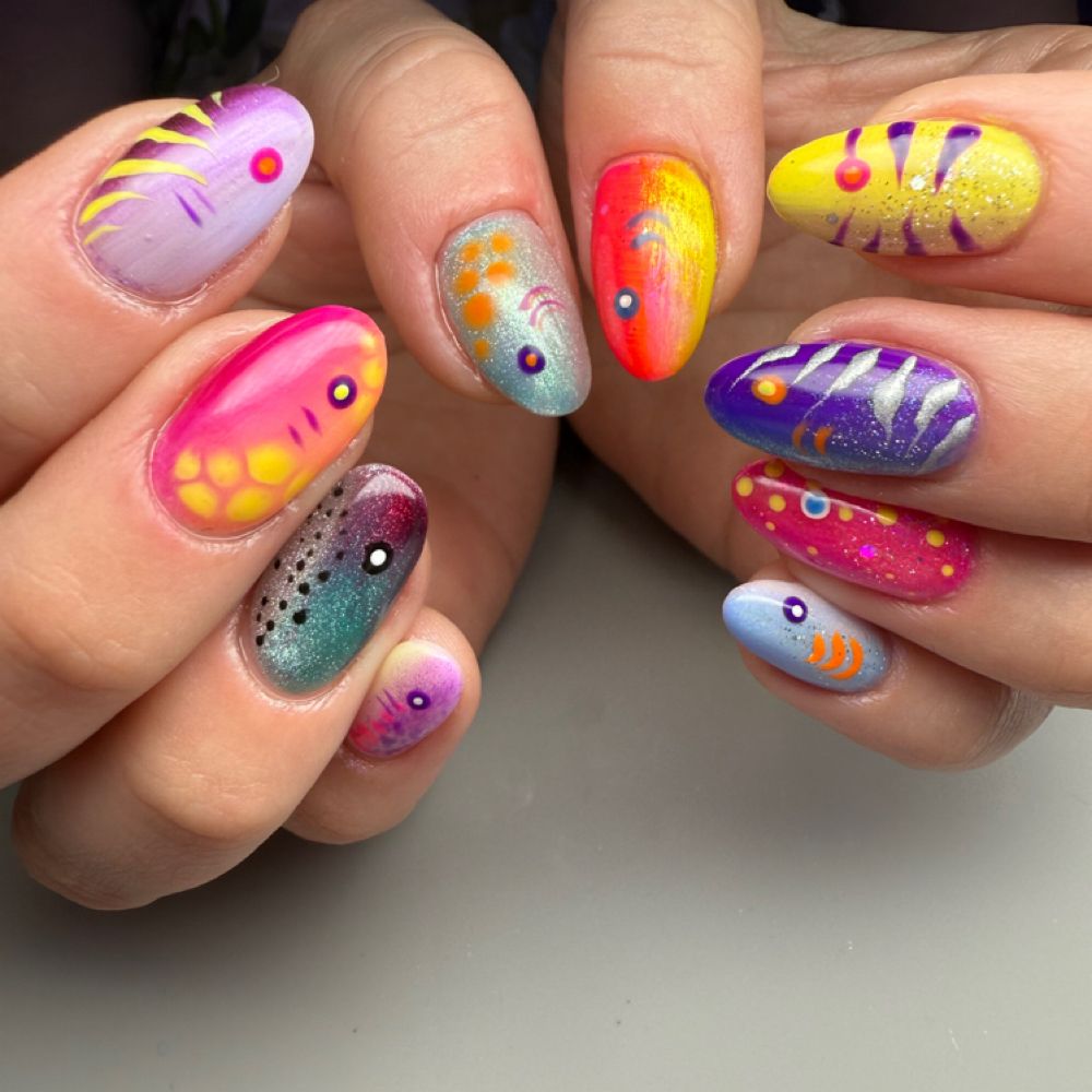 SparkleViking Nails nail work in Portland, example 1